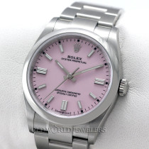 Rolex Oyster Perpetual 36 Ref 126000 Steel Pink Dial